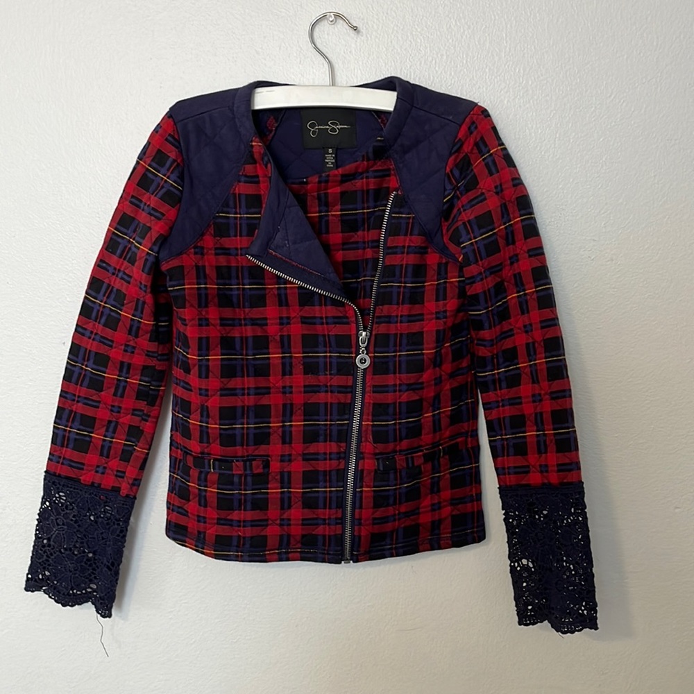 Jessica Simpson Plaid jacket